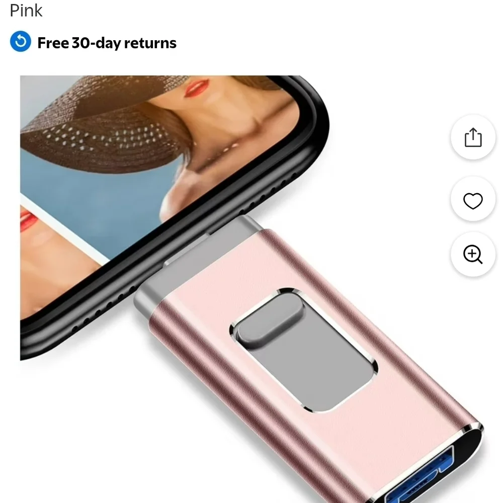 (001) Ydisk 1-tb USB 2.0 Flash Drive for Android Cell Phones